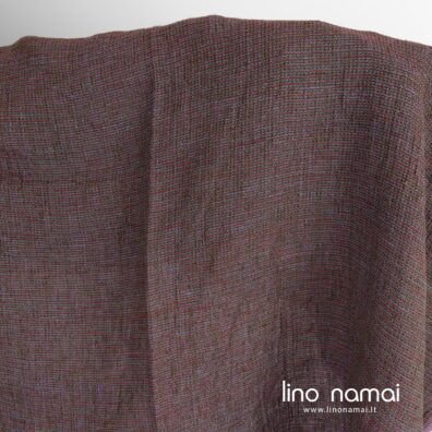Lininis audinys margas „vaflinis“ skalbtas tinka chalatams, vonios, virtuvės rankšluosčiams siūti