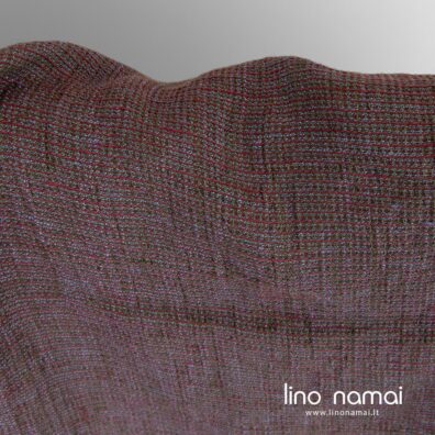Lininis audinys margas „vaflinis“ skalbtas, minkštas, švelnus