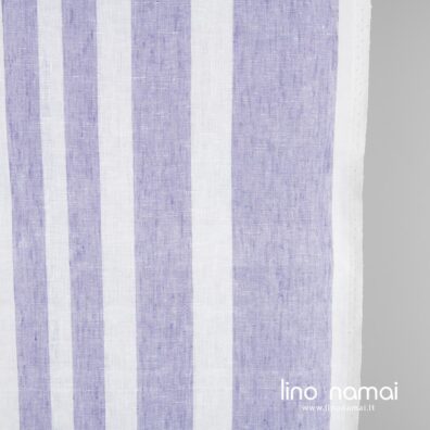 Lininis audinys rankšluostinis violetinėmis juostomis tvirtas tankus puikiai sugeriantis drėgmę