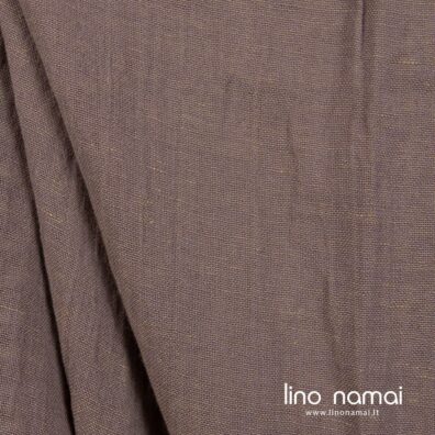 Puslininis audinys pilkšvai violetinis skalbtas minkštas švelnus