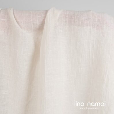 Puslininis audinys baltas skalbtas minkštas švelnus