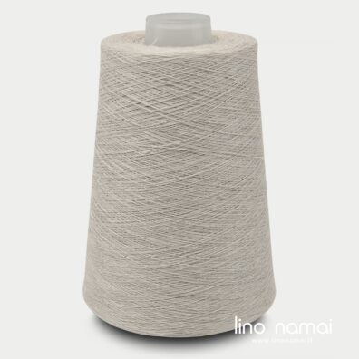 Lininiai verpalai ledo pilkos spalvos