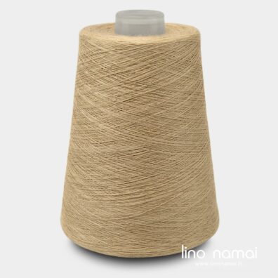 Lininiai verpalai tamsios smėlio spalvos