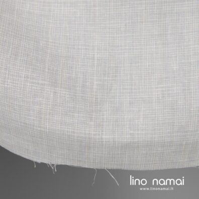 Lininis audinys pilkšvai baltas 280cm pločio