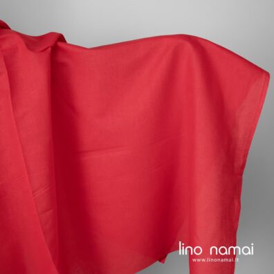 Puslininis audinys raudonas