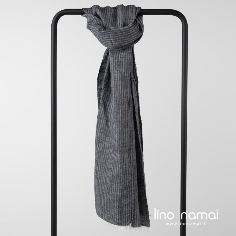 Lininis juodas &scaron;alikas DANDI