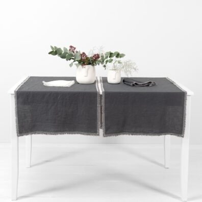 ALBA lininis pilkas takelis