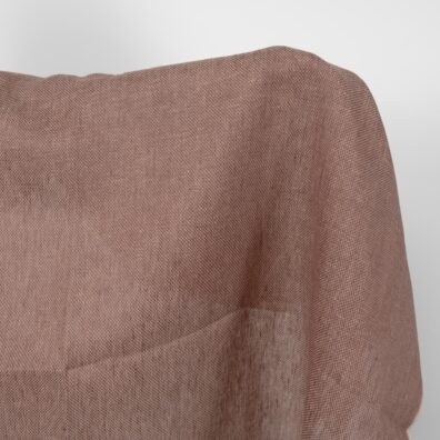 Lininis audinys rudas rombelių raštu 130cm pločio