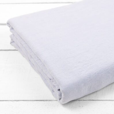 DOVI lininė paklodė melsva paprastai apsiūta