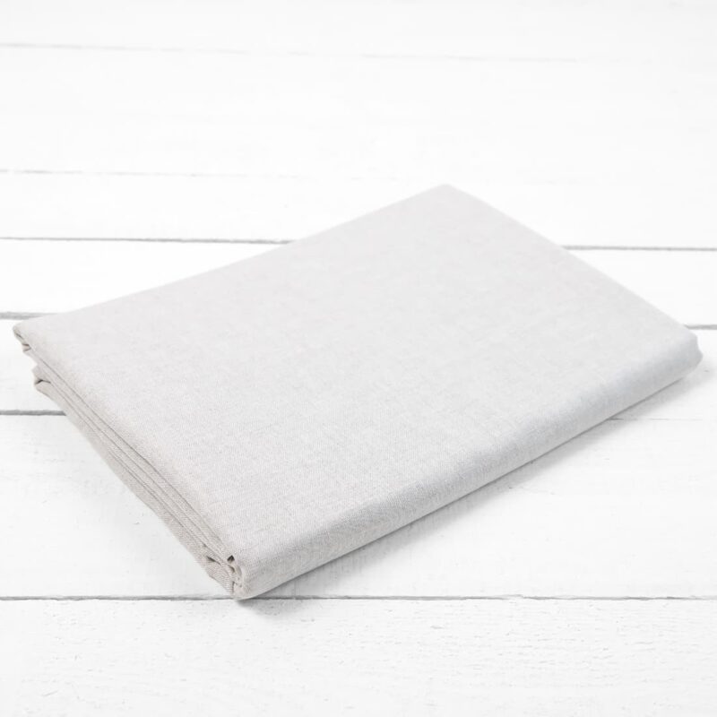 OLDA puslininė paklodė &scaron;viesiai pilka