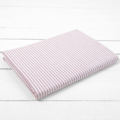 Puslininė paklodė alyvinė dryžuota