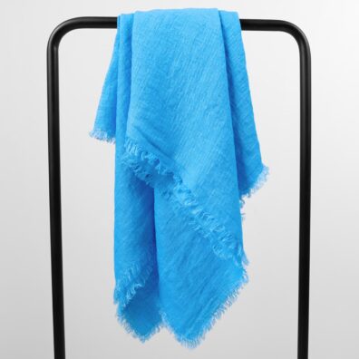 LOLITA lininė skara mėlyna