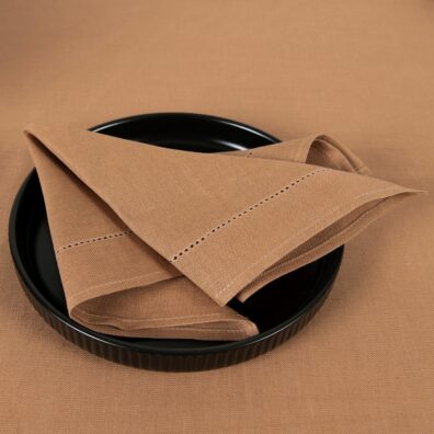 LUNA puslininė šviesiai ruda servetėlė