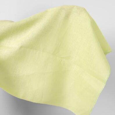 Lininis audinys šviesiai salotinis