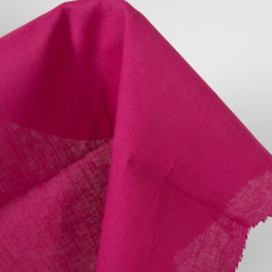 Lininis audinys ciklameno spalvos 150cm pločio