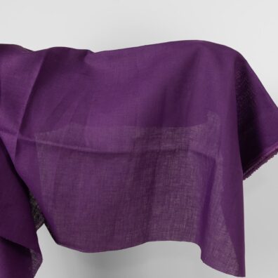 Lininis audinys violetinis