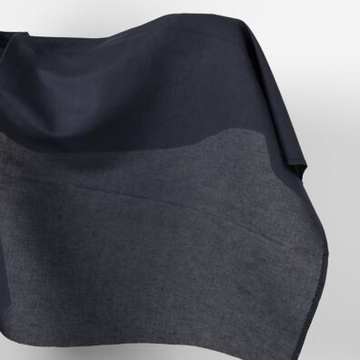 Puslininis audinys tamsiai mėlynas