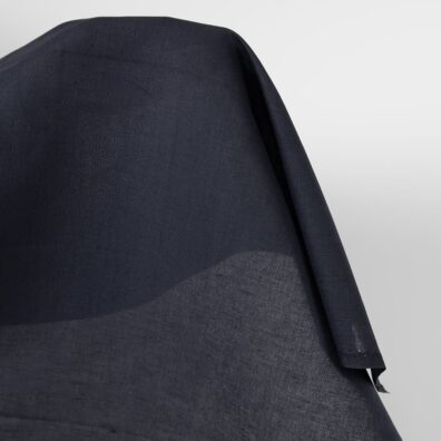 Puslininis audinys tamsiai mėlynas 150cm pločio