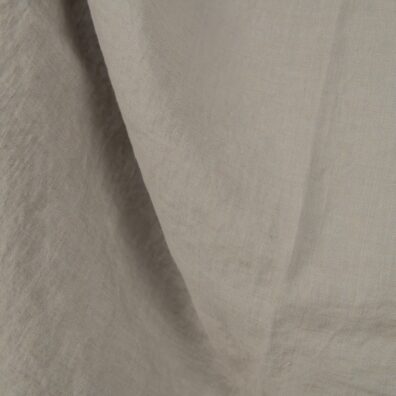 Lininis audinys melsvai pilkšvas skalbtas minkštas švelnus