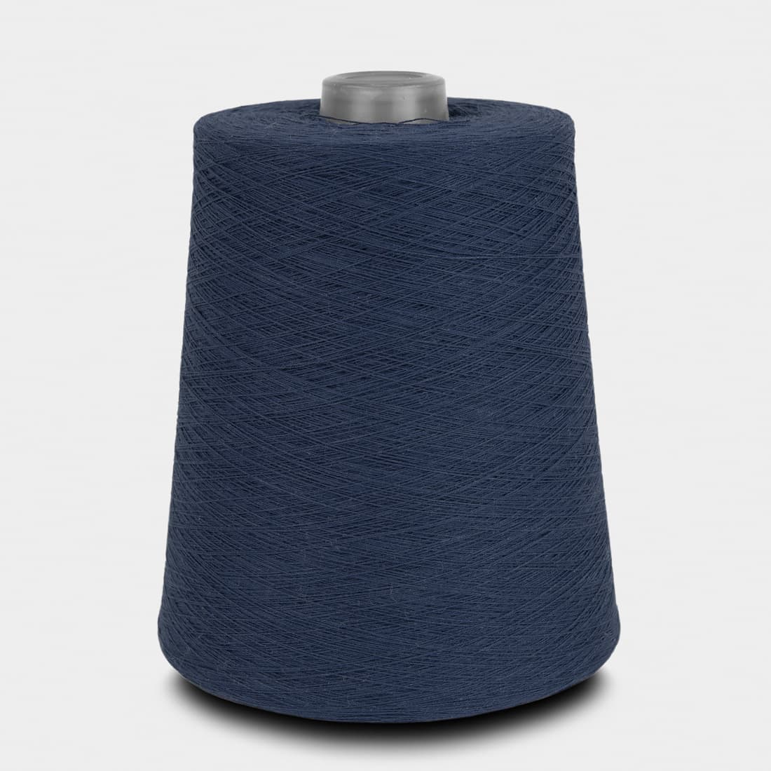 Medvilniniai verpalai tamsios rašalo mėlynos spalvos sukti iš 2-jų siūlų tinka nėrimui, audimui, mezgimui
