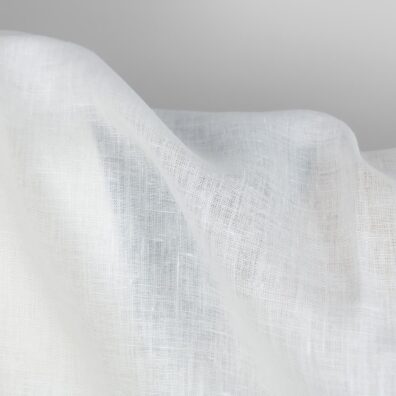 Lino audinys gelsvai baltas tvirtas, tankus, vidutinio storio