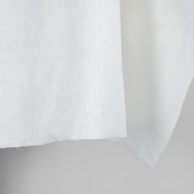 Lino audinys gelsvai baltas tinka drabužiams ir namų tekstilės gaminiams siūti