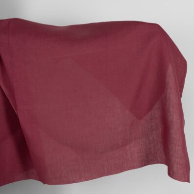 Lino audinys vyšninės spalvos
