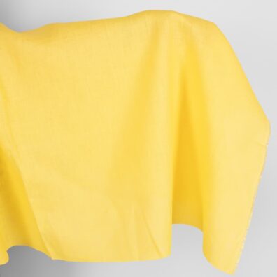 Lino audinys geltonos spalvos