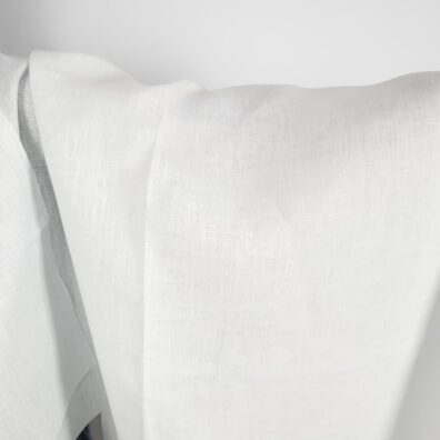 Lino audinys ledo spalvos drabužiams ir namų tekstilės gaminiams siūti