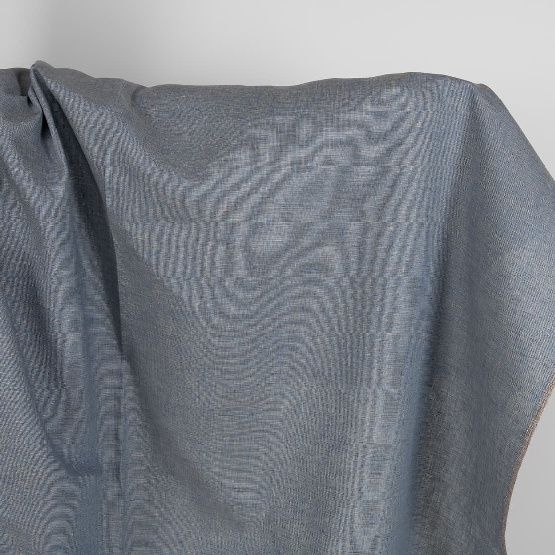 Lino audinys rusvai mėlynas melanžinis