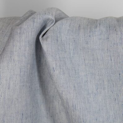 Lininis audinys mėlynai pilkas dvipusis tinka drabužiams ir namų tekstilės gaminiams siūti