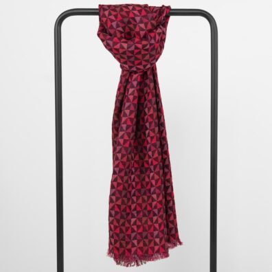 MOLI lininis raudonas šalikas