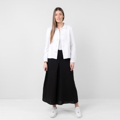 LIMA puslininis ryškiai baltas raštuotas švarkelis