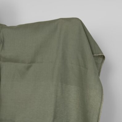 Lininis audinys pilkšvai žalias melanžinis