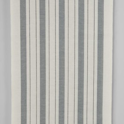 Puslininis rankšluostinis audinys pilkomis ir baltomis juostomis „vaflinis“