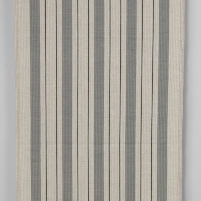 Puslininis rankšluostinis audinys pilkai dryžuotas