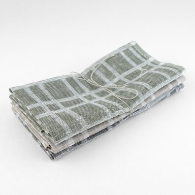 Lininių rankšluostukų rinkinys Nr. 41