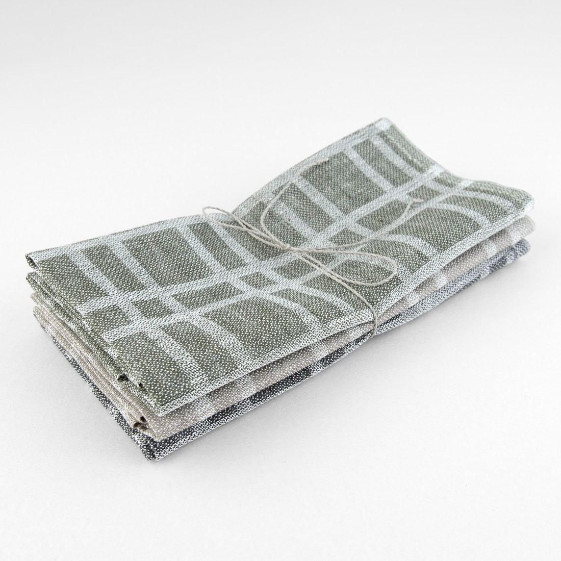 Lininių rankšluostukų rinkinys Nr. 41