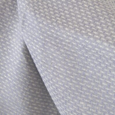 Smulkiaraštis lino-vilnos audinys šviesiai violetinis-gelsvas