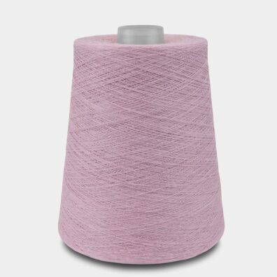 Medvilniniai verpalai šviesiai alyvinės spalvos mezgimui, nėrimui, audimui, rankdarbiams