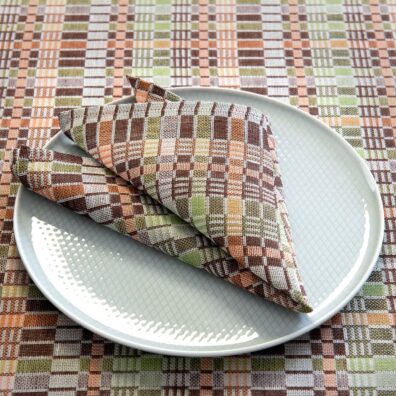 VIOLA ruda žalia servetėlė