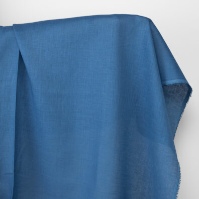 Lininis audinys lygus mėlynas