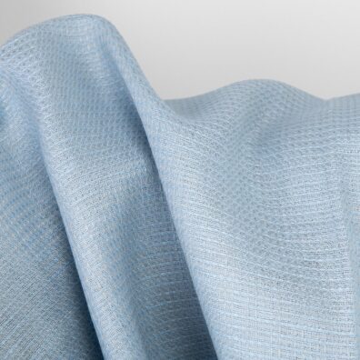 Lininis audinys blyškiai pilkšvai melsvas „vaflinis“, gryno lino