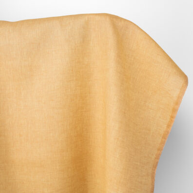 Lininis audinys gelsvos ir degto molio melanžas