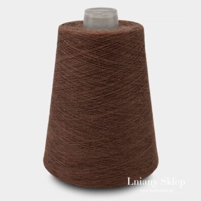 Czekoladowa Przędza Lniana