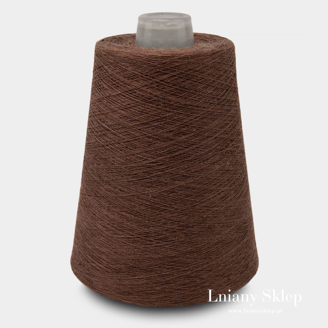 Czekoladowa Przędza Lniana