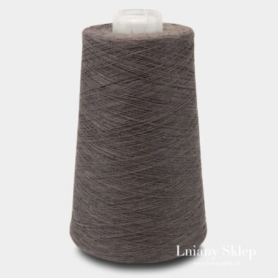 Antracytowa przędza lniana 11(19)