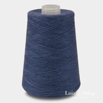 Przędza lniana ultramaryna 2(23)