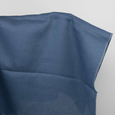 Tkanina lniana kolor dżins