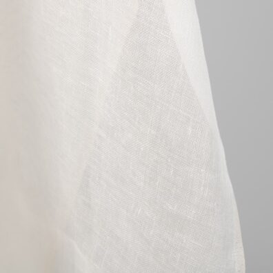 Mlecznobiały len na firanki i lekkie produkty.